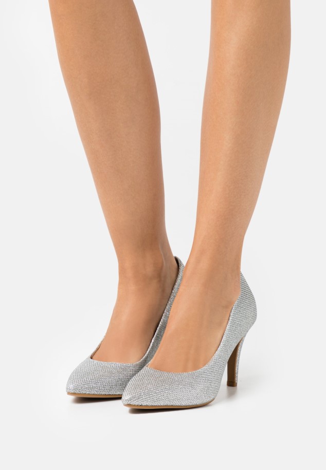 Gabor Silver Classic Heels