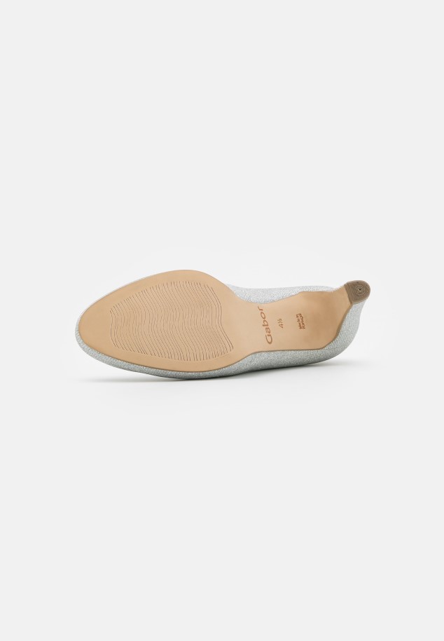 High Heels Silver Gabor