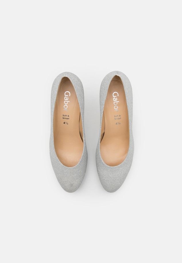 High Heels Silver Gabor