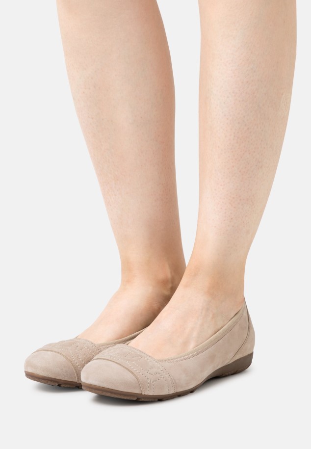 Beige Ballet Pumps Gabor