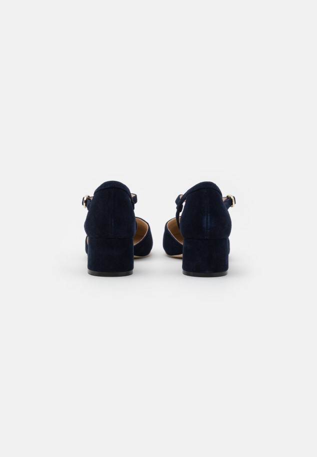 Gabor Leather - Classic Heels Dark Blue