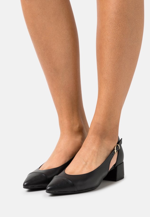 Gabor Leather - Classic Heels Dark Blue