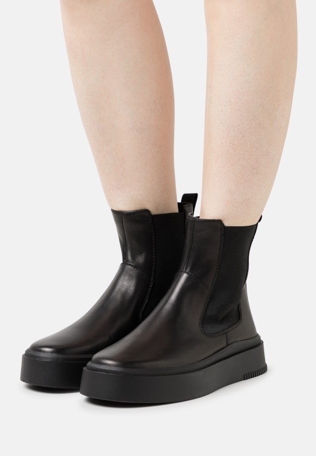 Platform Ankle Boots Gabor Dark Indigo