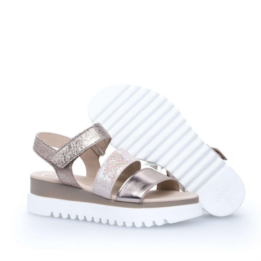 Gabor 23610.64 - Metallic Rose Gold Leather