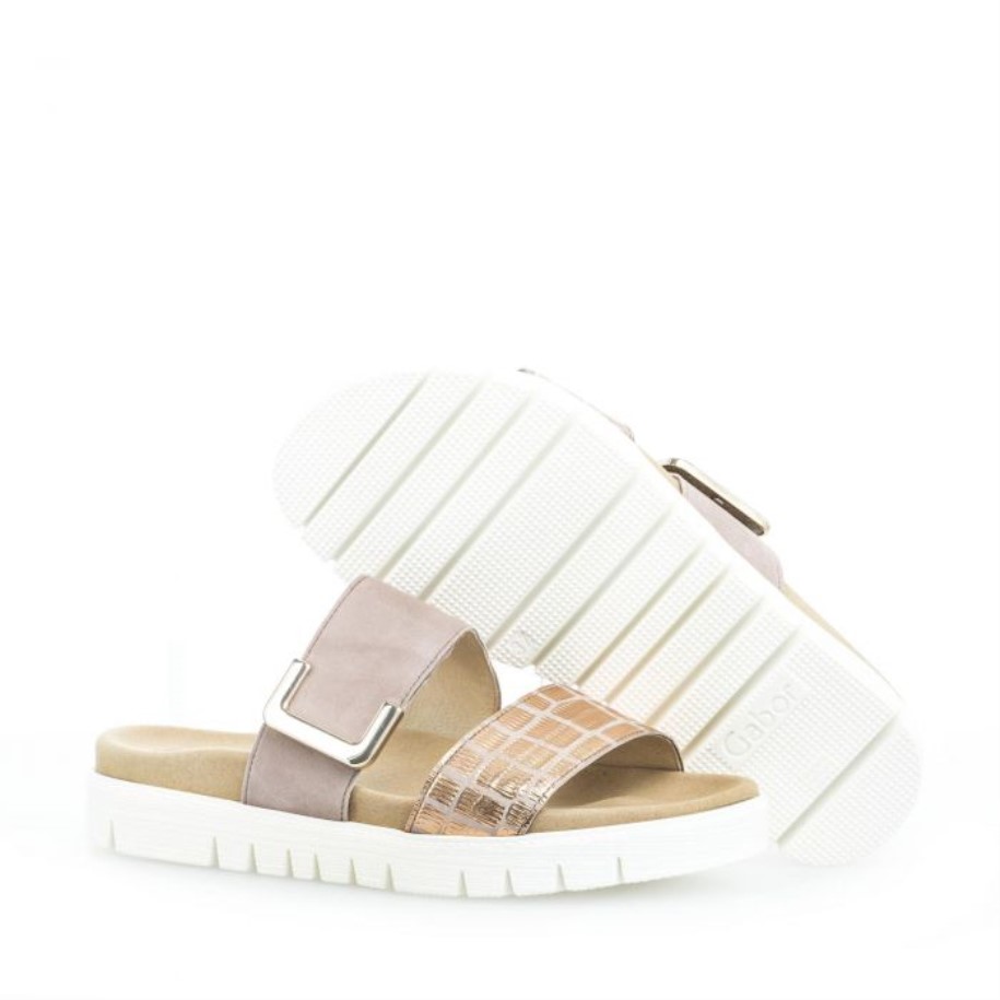 Gabor 23740.34 - Pink Nubuck Leather