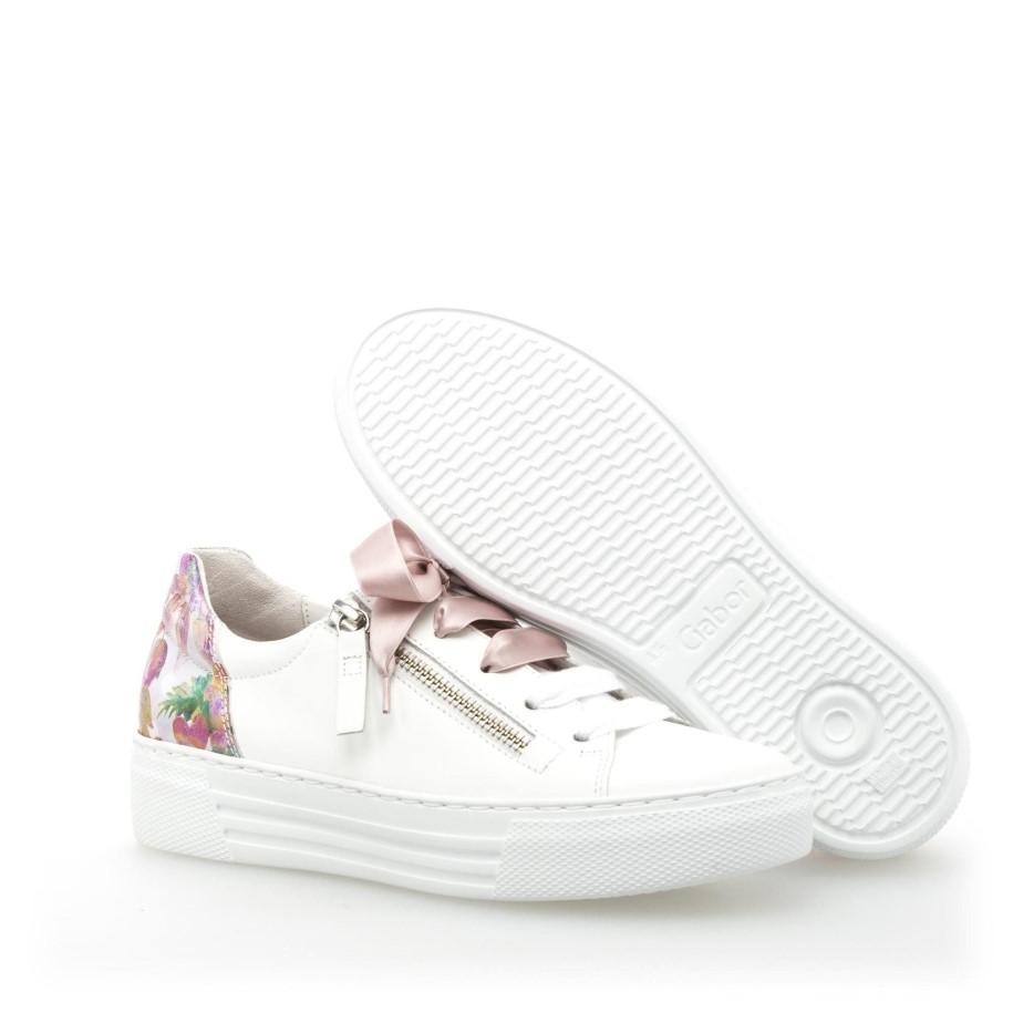 Gabor 26466.51 - White Smooth Leather