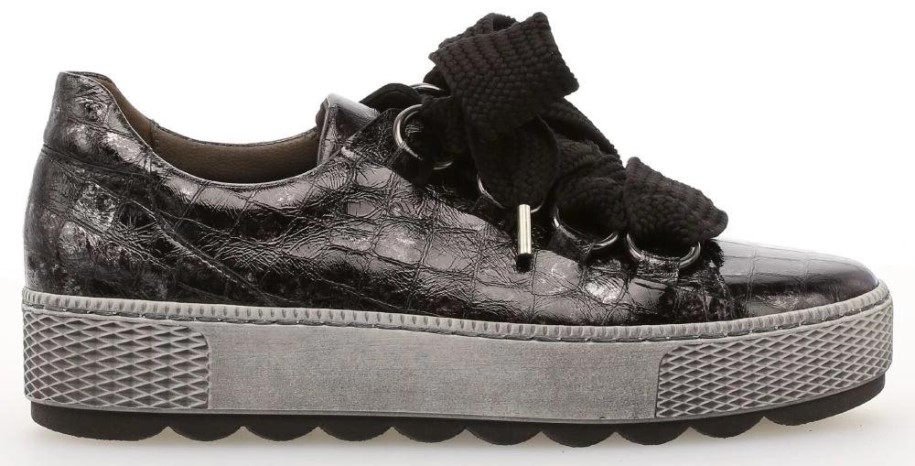 Gabor 36.536-67 - Sneaker Low Leather Black