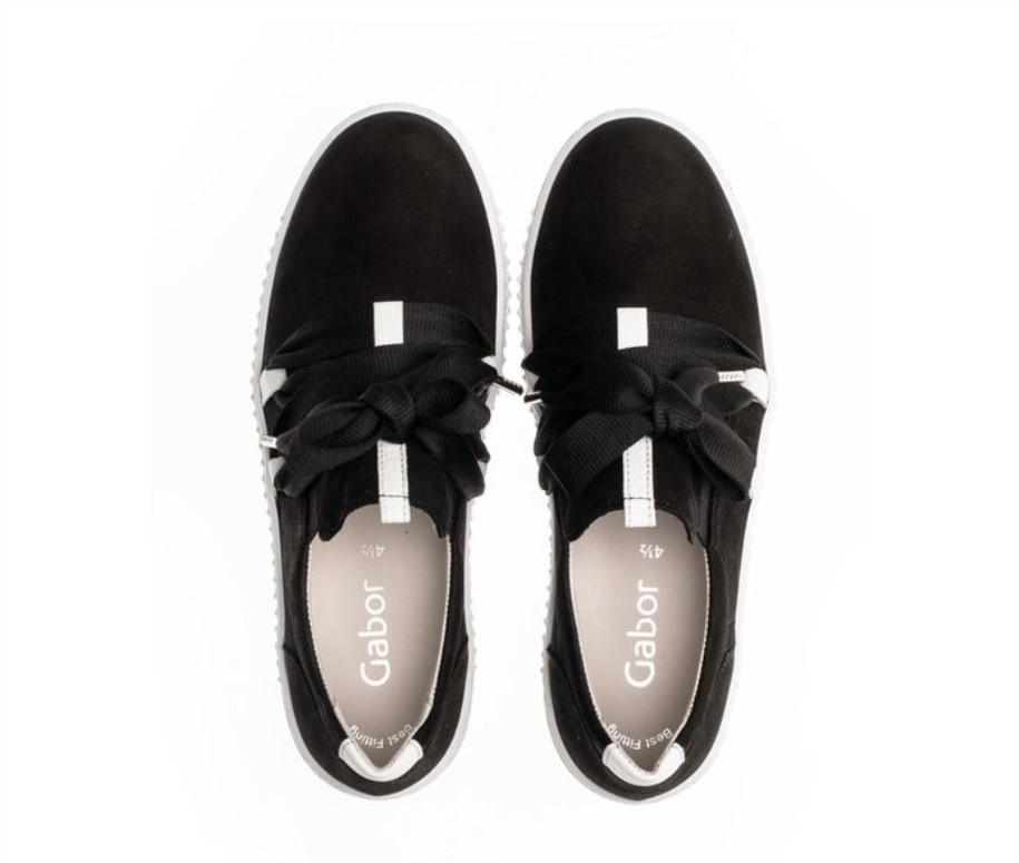 Gabor 43333.17 - Black Suede