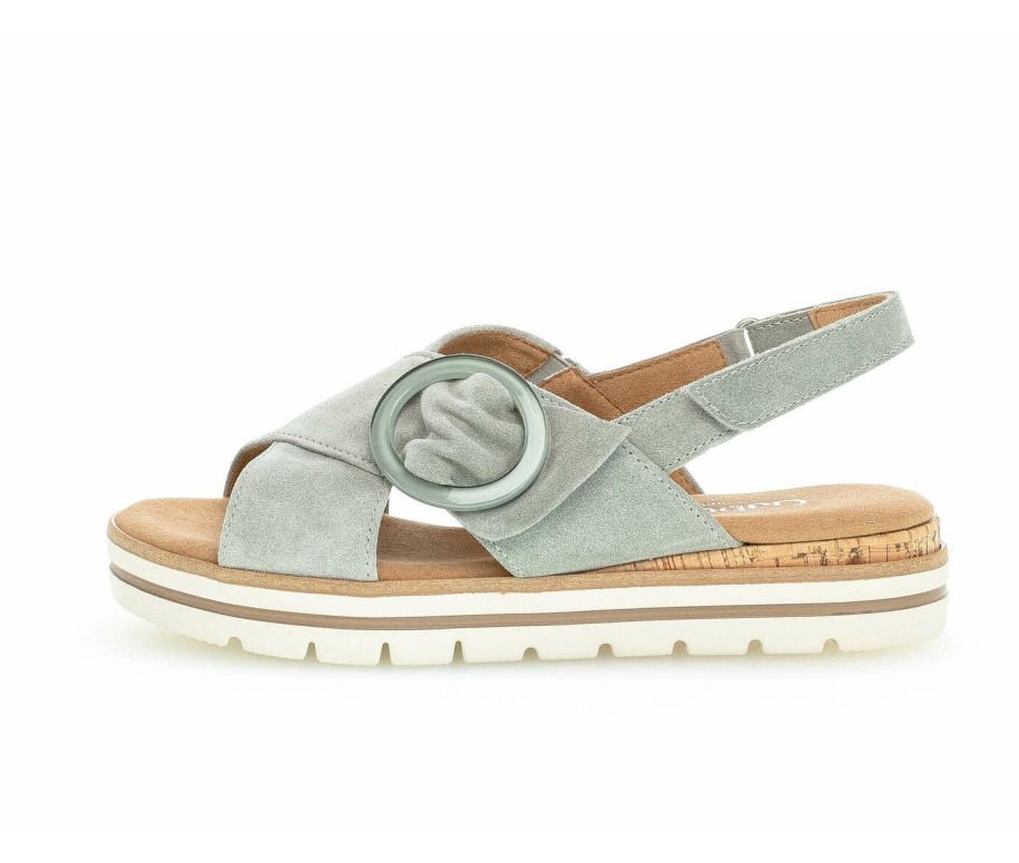 Gabor 62773.40 - Green Suede