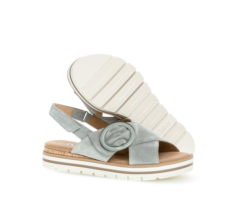 Gabor 62773.40 - Green Suede