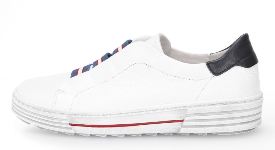 Gabor 63352.21 - White Smooth Leather