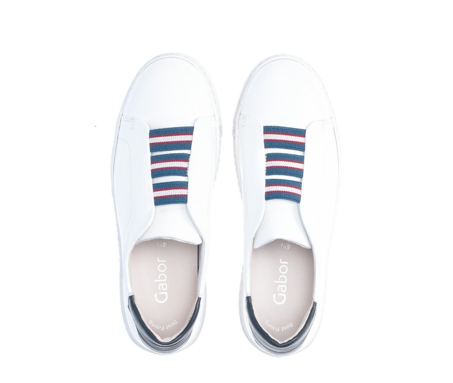 Gabor 63352.21 - White Smooth Leather