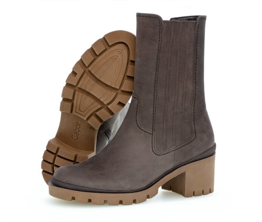 Gabor 72841.25 - Espresso Oiled Nubuck Leather