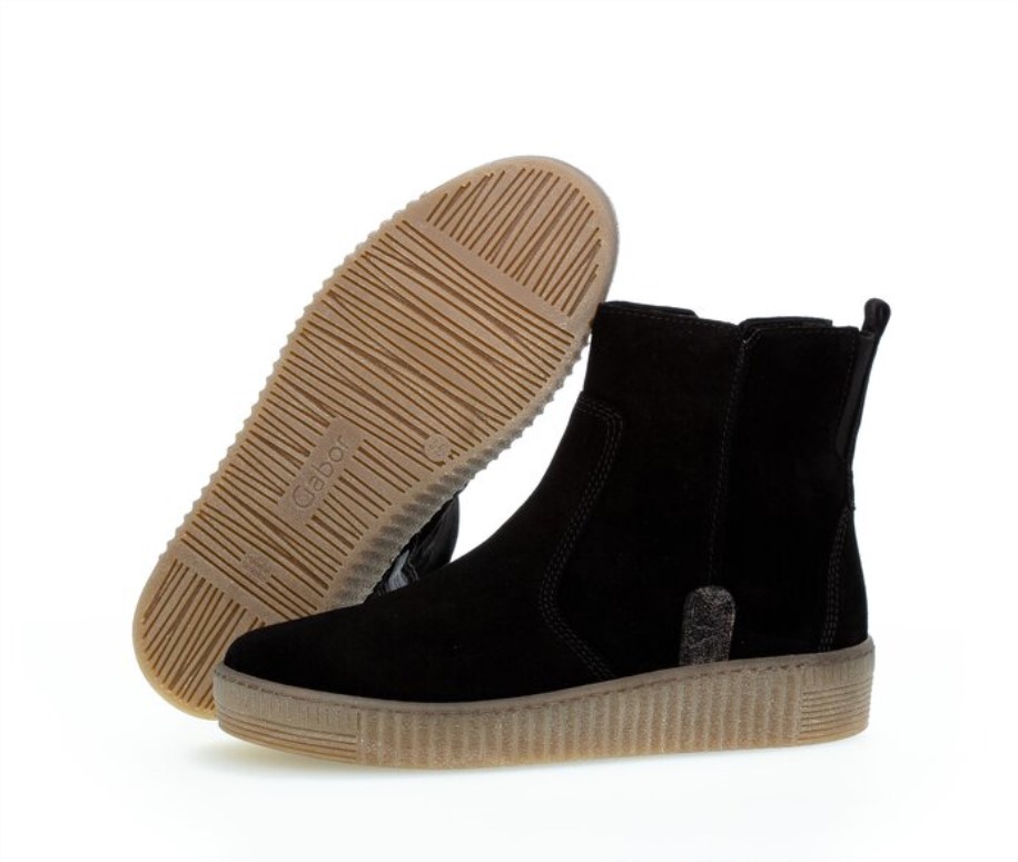 Gabor 73737.17 - Black Suede