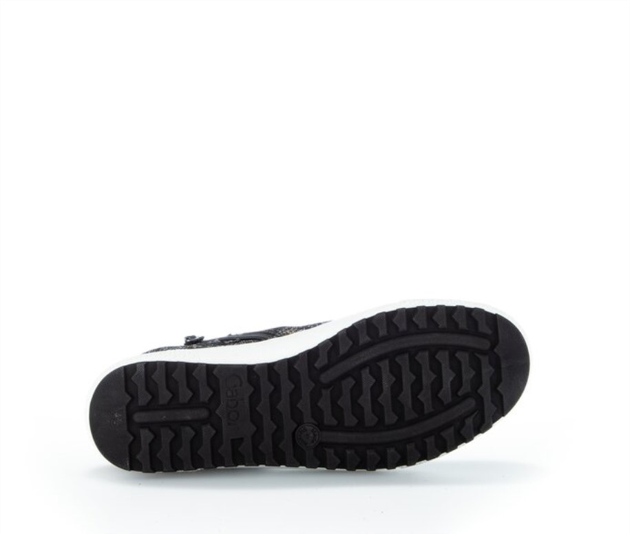 Gabor 73754.37 - Black Metallic Suede