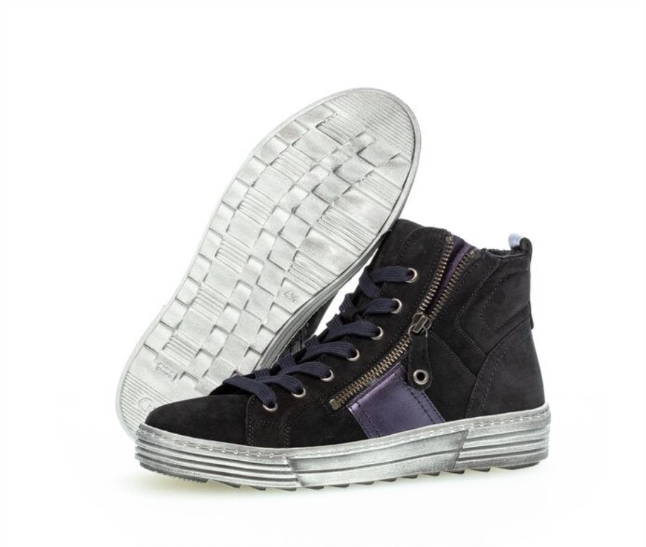 Gabor 73770.16 - Night Blue Nubuck Leather