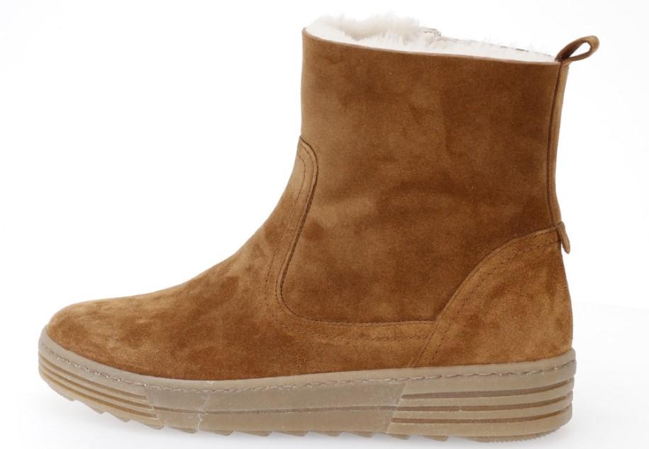 Gabor 73775.14 - Cognac Shearling Suede