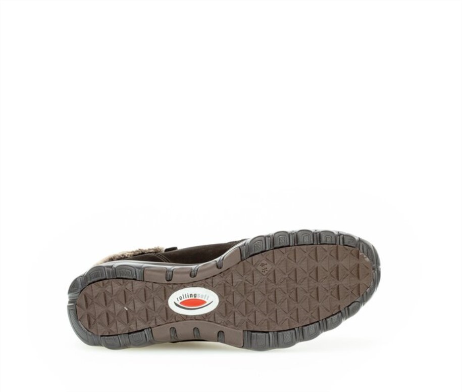 Gabor 76866.47 - Black Oiled Nubuck Leather