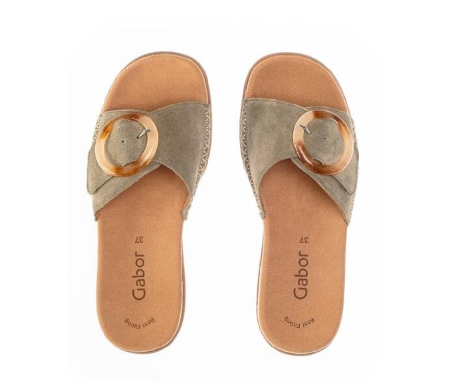 Gabor 83701-19 - Sage Suede