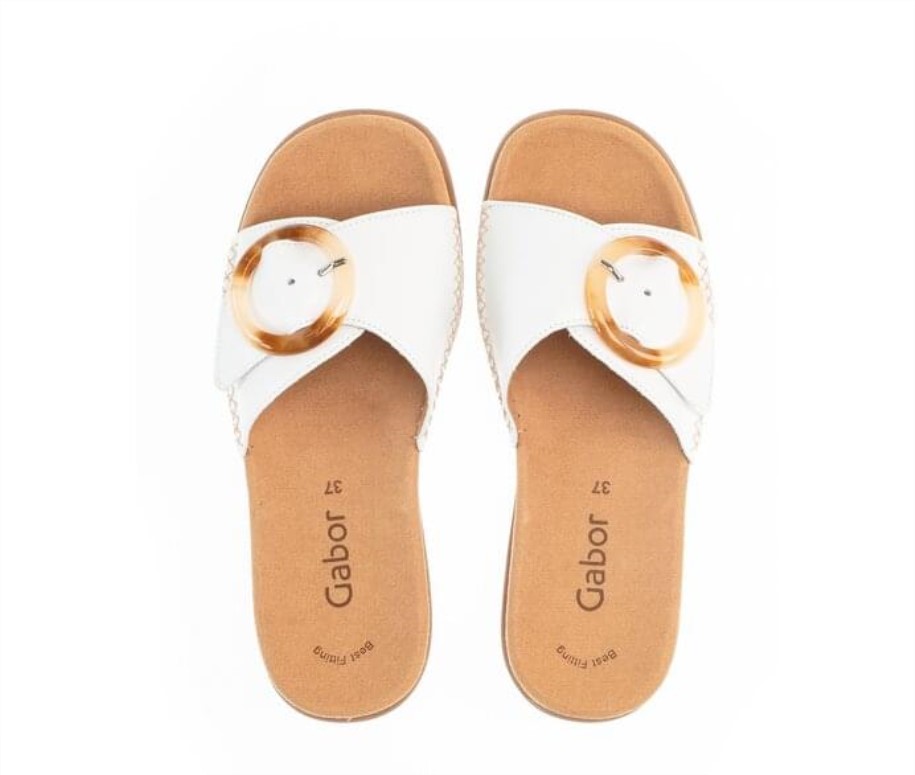 Gabor 83701-21 - White Suede