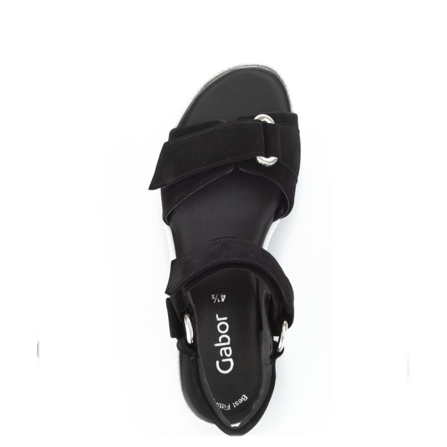 Gabor 84632-17 - Black Suede