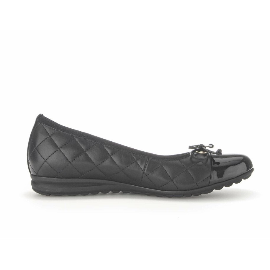 Gabor 92622-57 - Black Smooth Leather