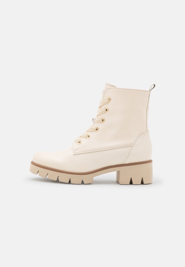 Lace-Up Ankle Boots Kiesel/Dust Gabor