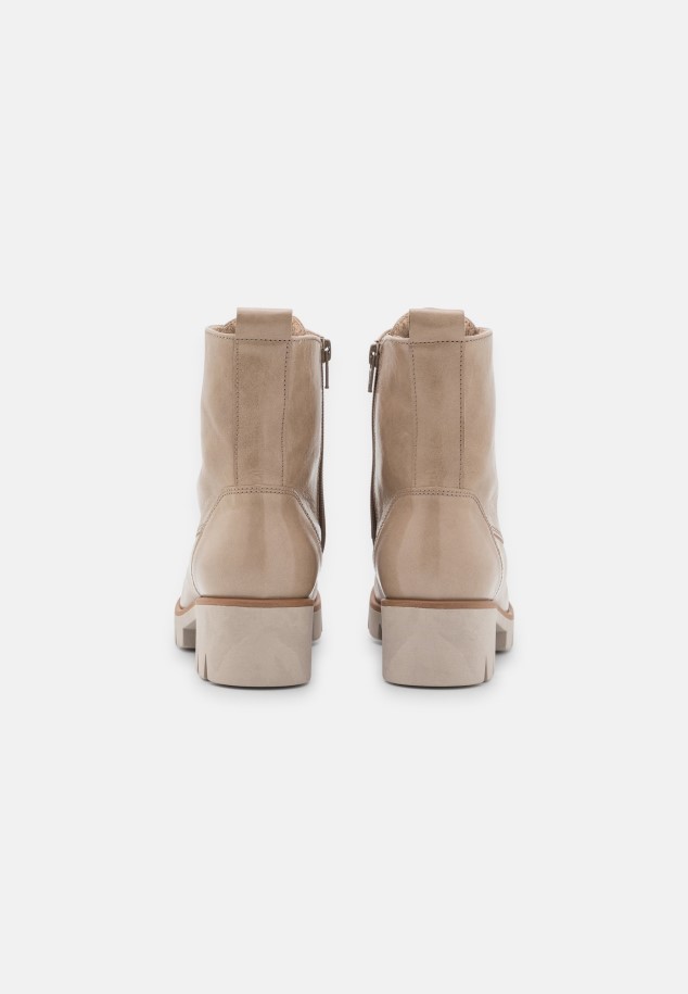 Lace-Up Ankle Boots Kiesel/Dust Gabor