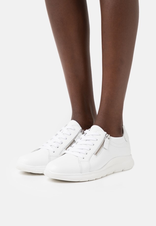 Weiss/Silber Gabor Trainers