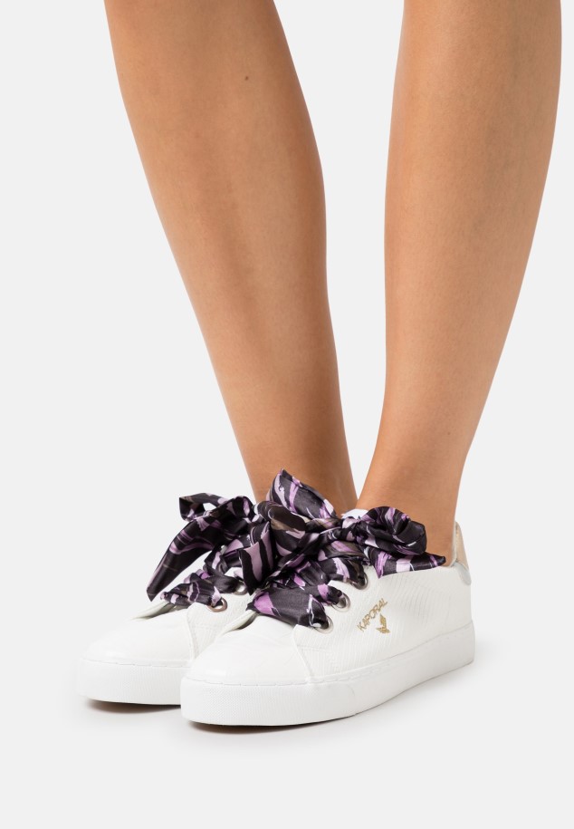 Weiss/Silber Gabor Trainers