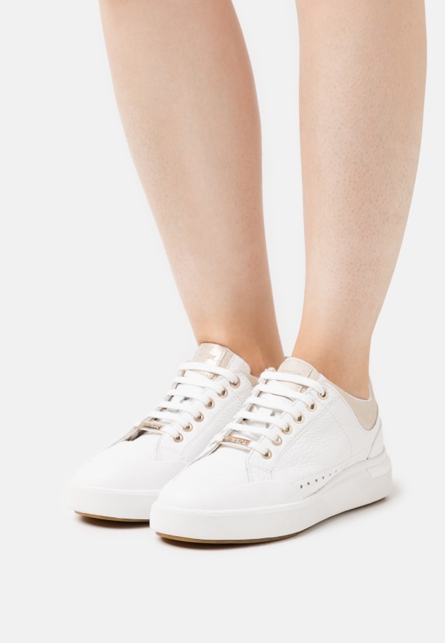 Weiss/Silber Gabor Trainers