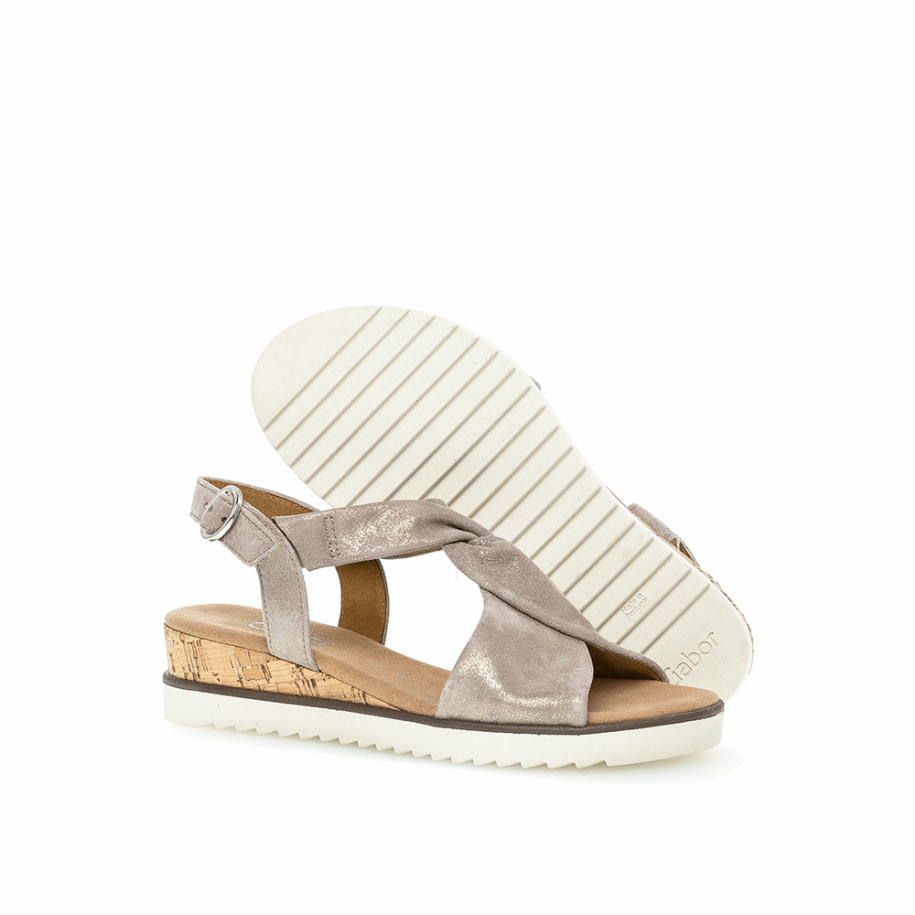 Anklestrap Sandal Beige Gabor