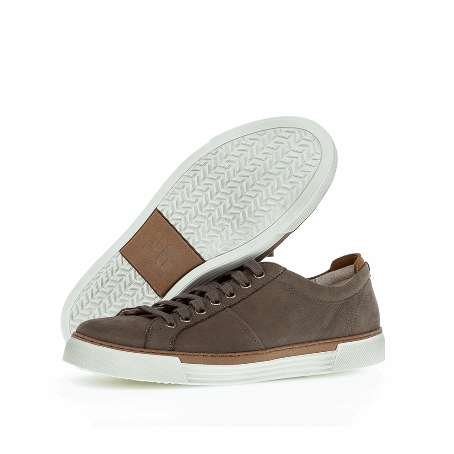 Brown Gabor Men Perf. Sneaker