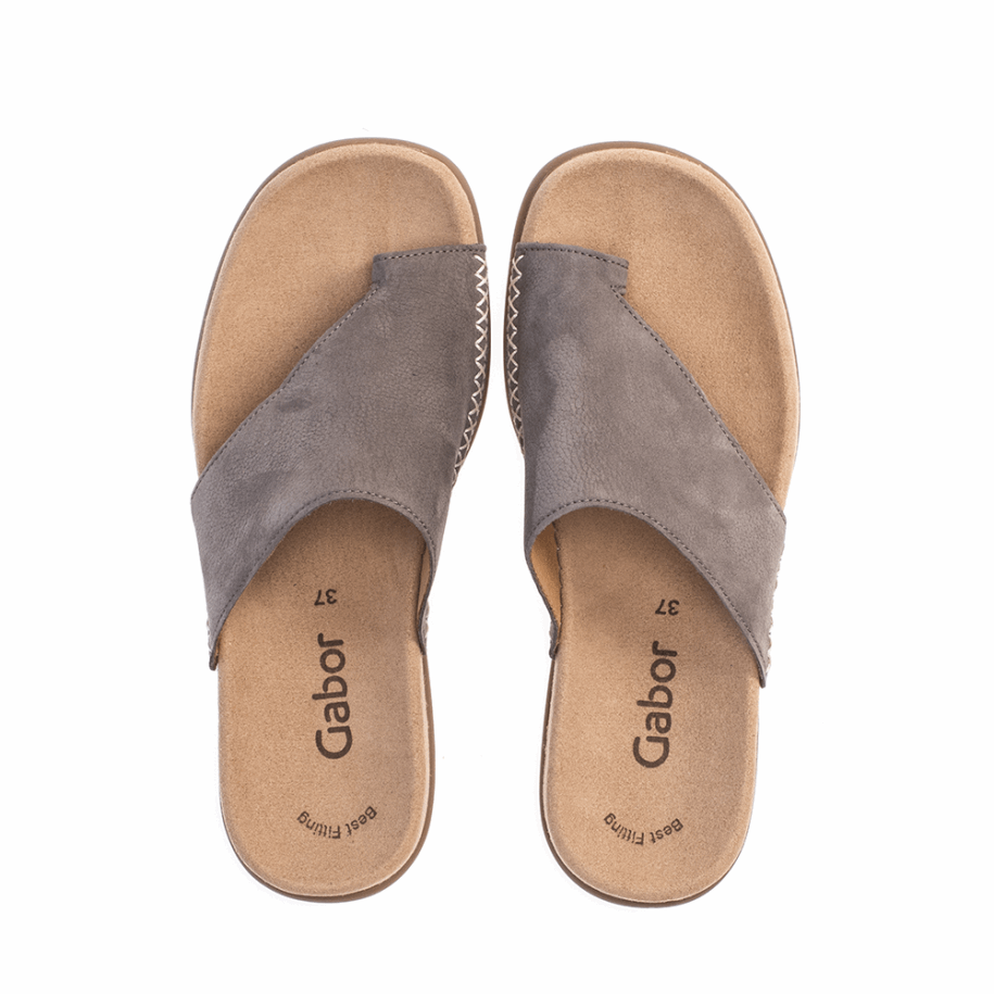 Brown Toeloop Sandal Gabor