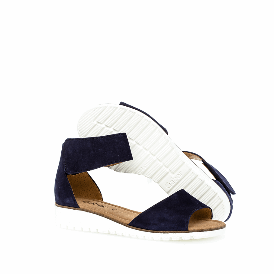 Gabor Anklestrap Sandal Bluette