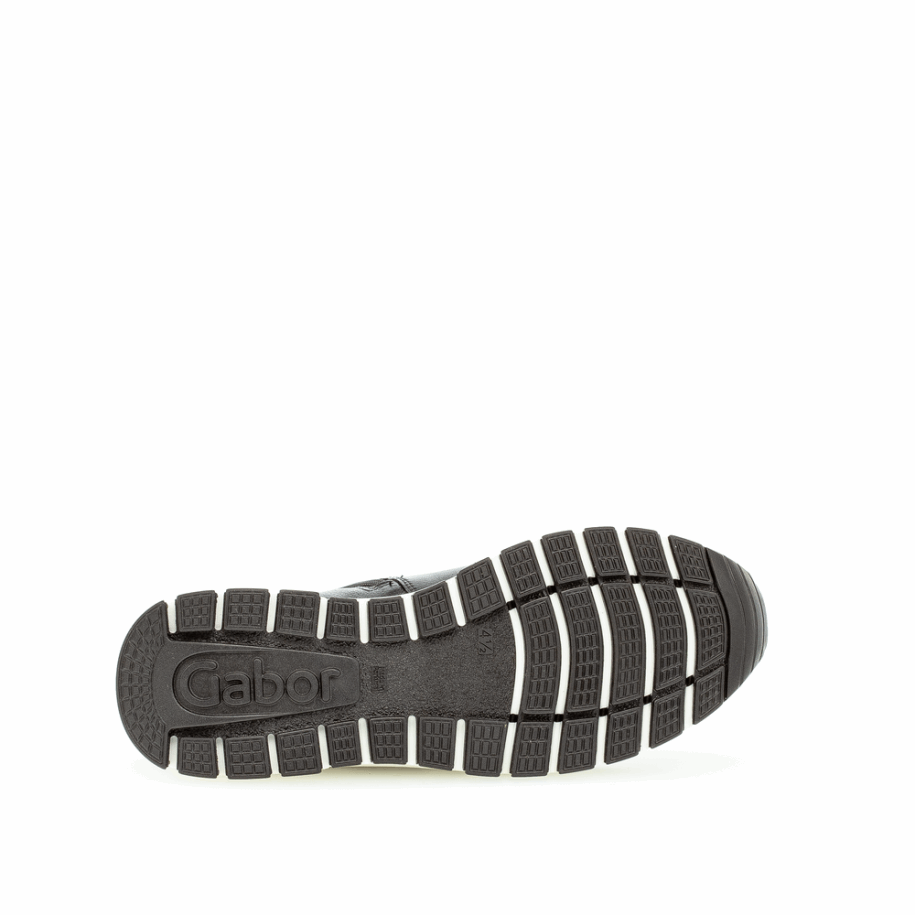 Gabor Black Wedge Bootie