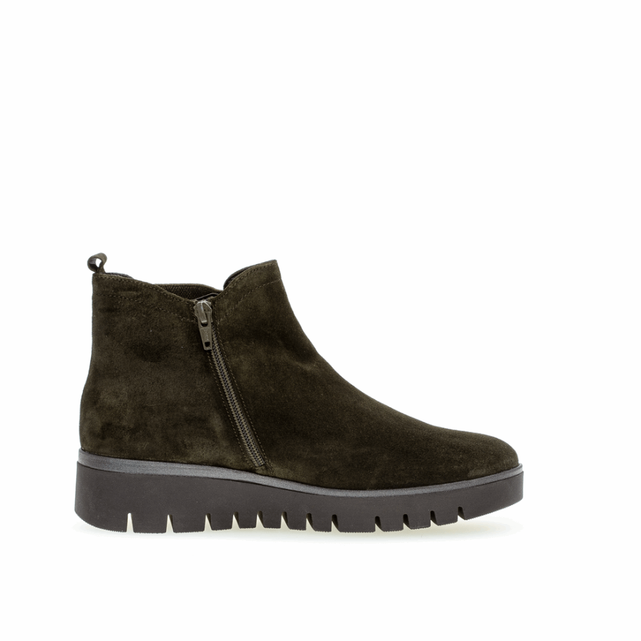 Gabor Chelsea Sneaker Green Army