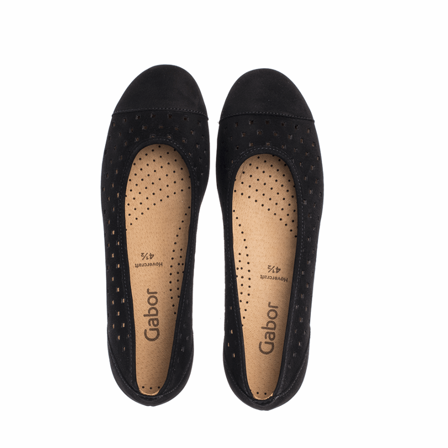 Perf. Balletflat Gabor Black