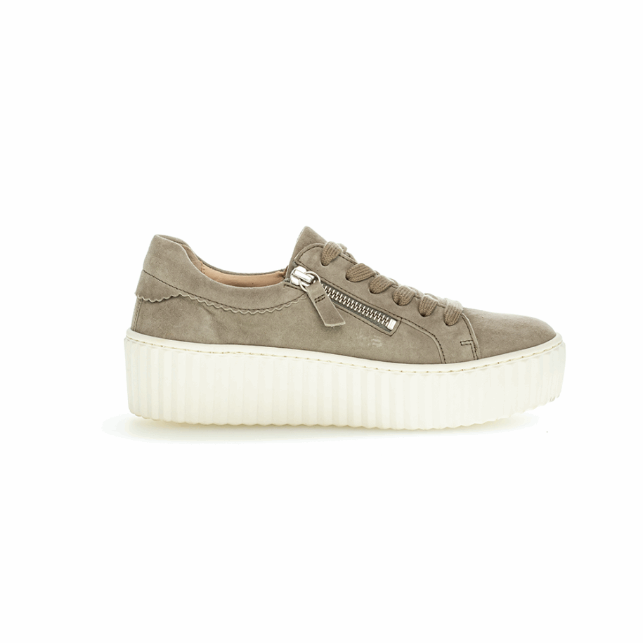 Platform Sneaker Gabor Beige
