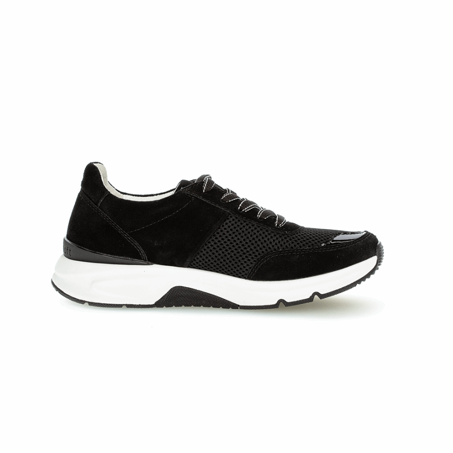 Rolling Soft Trainer Black Gabor