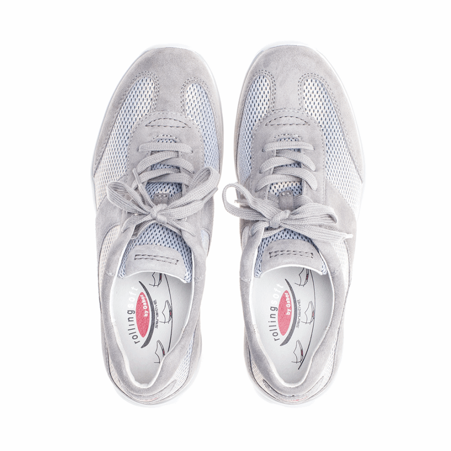 Rolling Soft Trainer Gabor Grey/Mesh