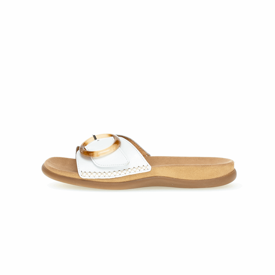 Slipon Sandal Gabor White