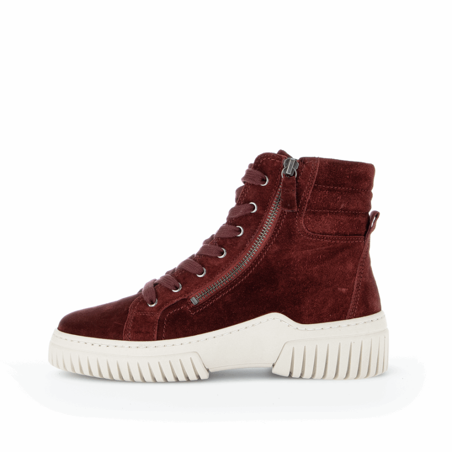 Sneaker Boot Dark Red Gabor