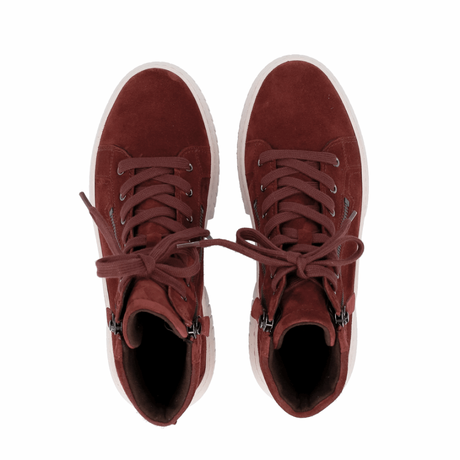 Sneaker Boot Dark Red Gabor