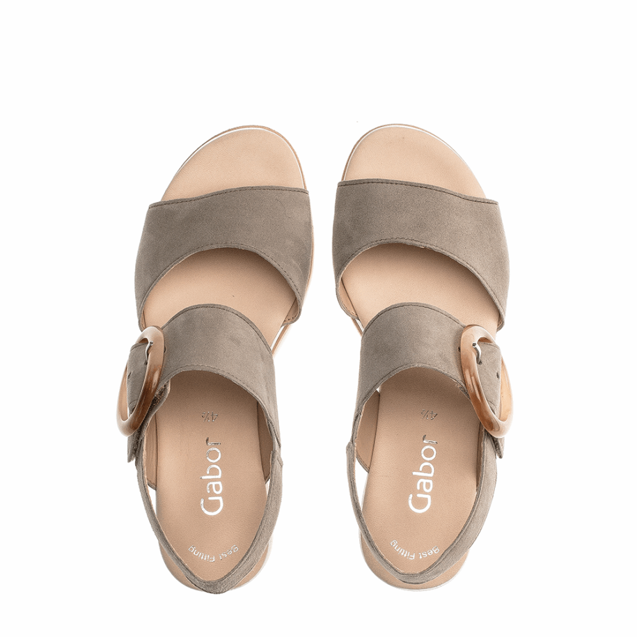 Wedge Ankle Strap Sandal Gabor Reed