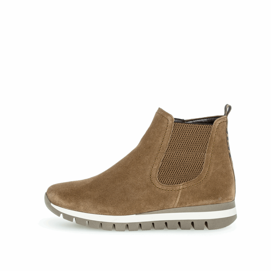 Wedge Bootie Gabor Medium Brown