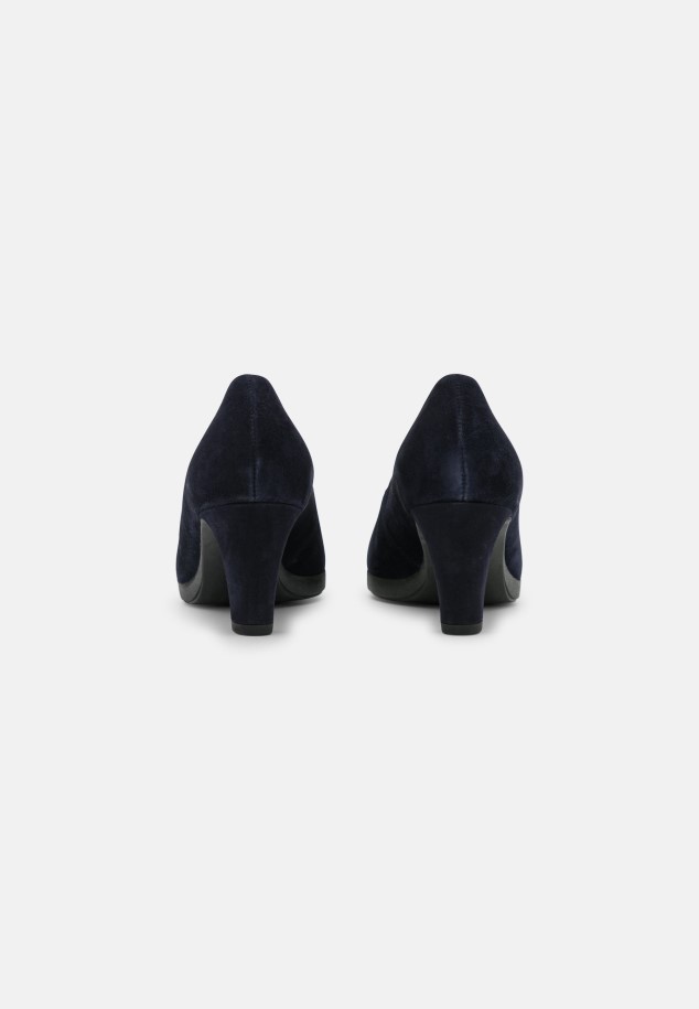 Dark Blue Gabor Classic Heels Women