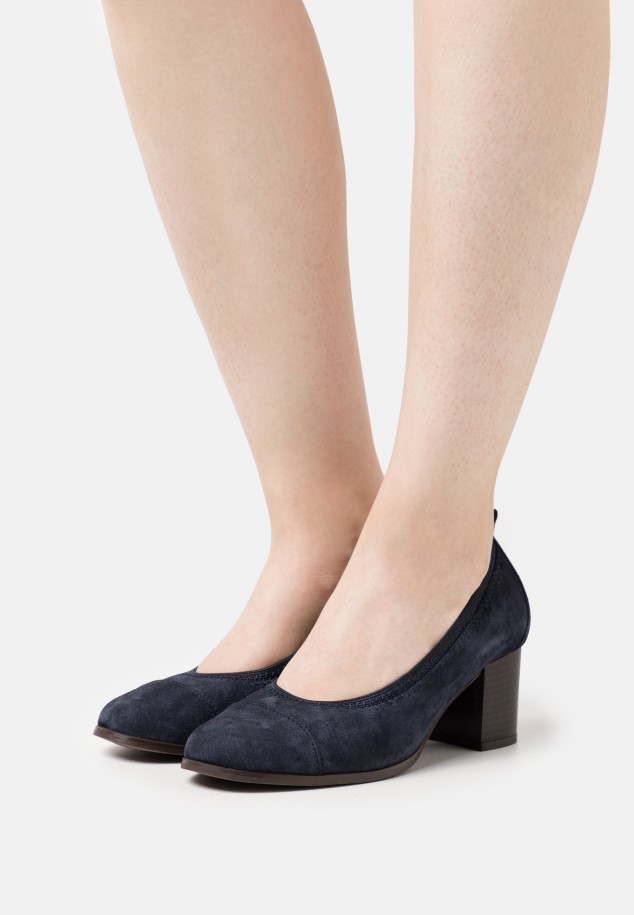 Dark Blue Gabor Classic Heels Women