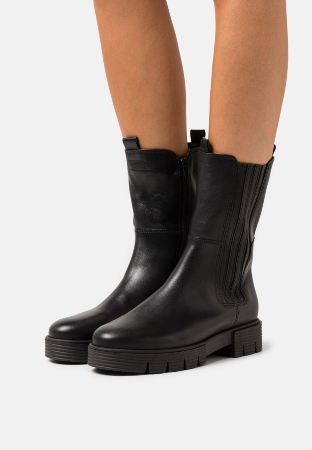 Black Platform Boots Gabor