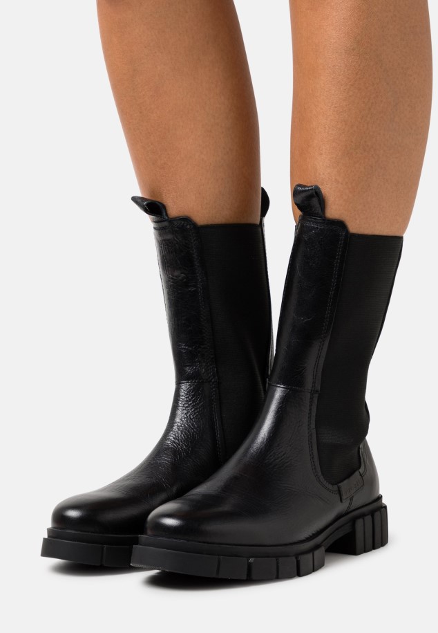 Black Platform Boots Gabor